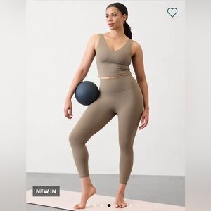 Athleta Ultra High Rise Elation 7/8 Tight in Pyrite | size S